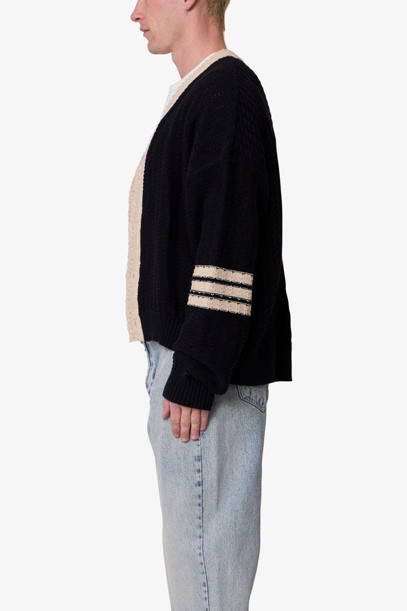 RETROFOLD  COLLEGIATE CARDIGAN SWEATER