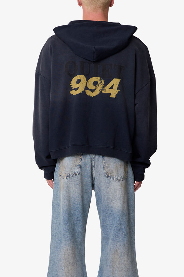 RETROFOLD  QUIET ZIP UP HOODIE