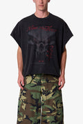 RETROFOLD  SKULL CUT OFF TEE