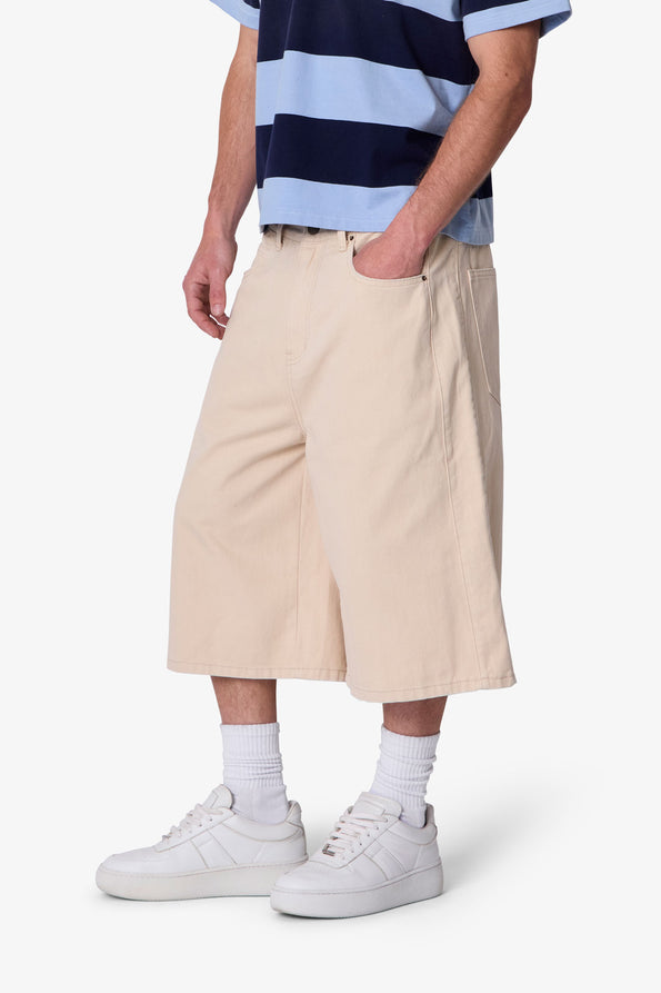 RETROFOLD ULTRA BAGGY PANELED CHINO SHORTS