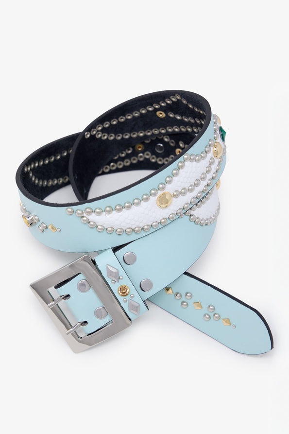 RETROFOLD  VINTAGE PYTHON BELT