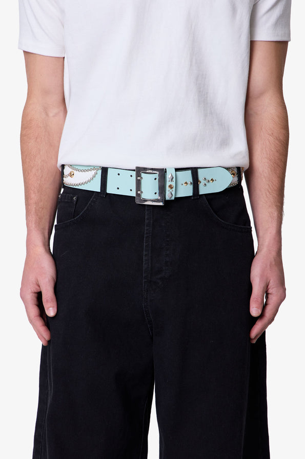 RETROFOLD  VINTAGE PYTHON BELT
