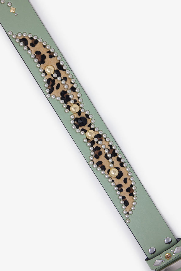 RETROFOLD  VINTAGE PYTHON BELT