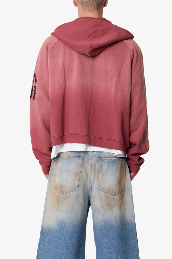 RETROFOLD  WASHED INFANTRY HOODIE